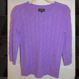 J Crew Italian cashmere sweater never worn size XS